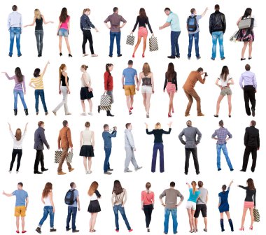 Arkadan Görünüm insan