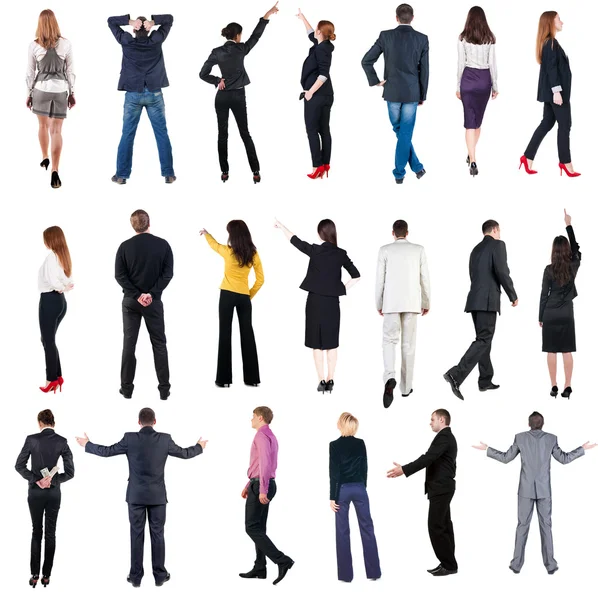 Collection of "Back view of  business people" — Stock Photo, Image