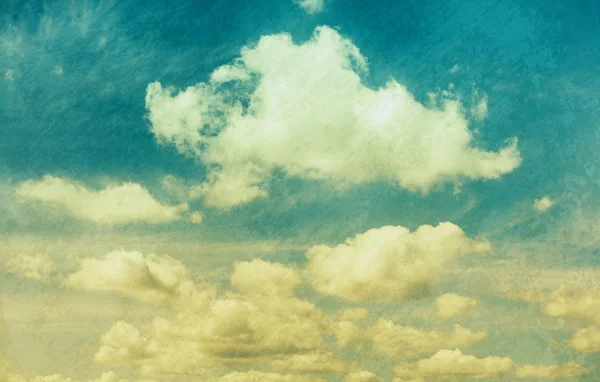 Textura del cielo con nubes — Foto de Stock