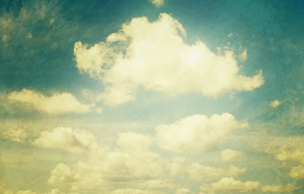 Sky texture with clouds — Stock Photo, Image