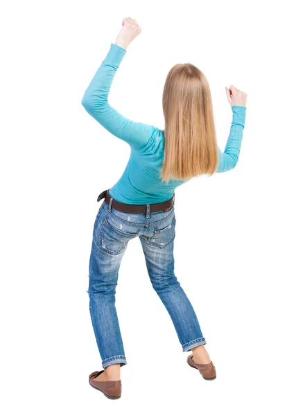 Equilibrio de mujer joven —  Fotos de Stock