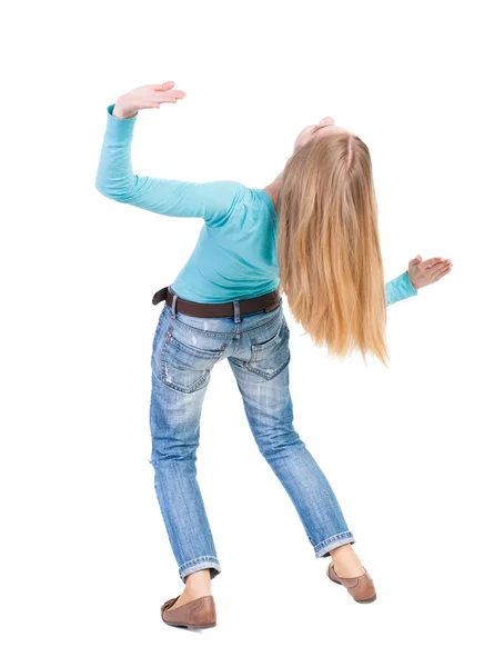 Equilibrio de mujer joven —  Fotos de Stock