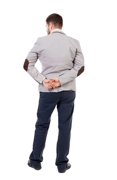 Back view of Business man — Stock Photo, Image