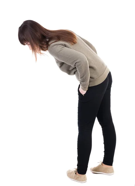 Mira mujer en jeans —  Fotos de Stock