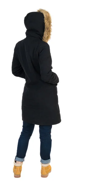 Woman in winter jacket — Stock Photo, Image