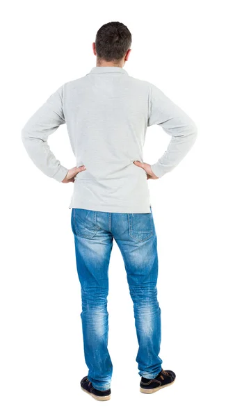 Back view of man — Stock Photo, Image