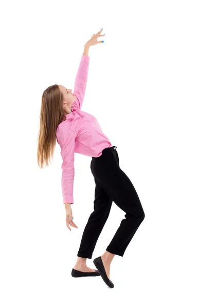 Equilibrio de mujer joven. —  Fotos de Stock