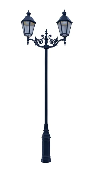 Decoratieve straat lamp-post — Stockfoto