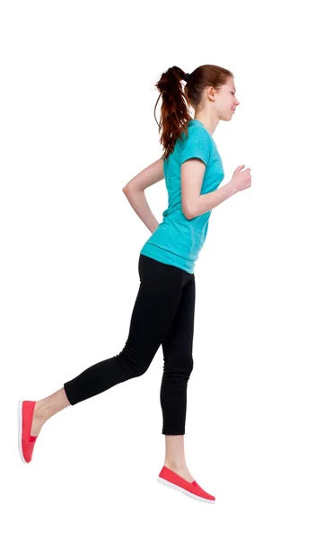 Correndo mulher esporte — Fotografia de Stock