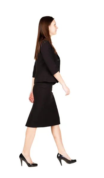 Walking business woman Stock Photo