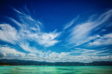 tropikal kıyı şeridi