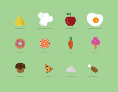 Düz gıda simgesi