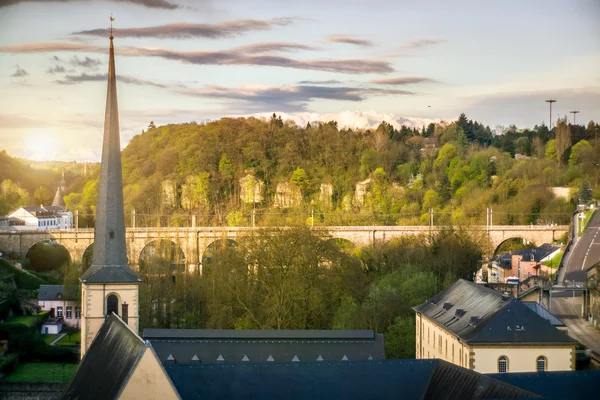 У північній частині Європи, Велике Герцогство Люксембург — стокове фото