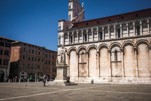 Lucca, Olaszország, Toszkána — Stock Fotó