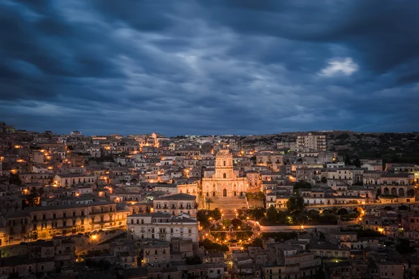 Modica in Sicilië — Stockfoto