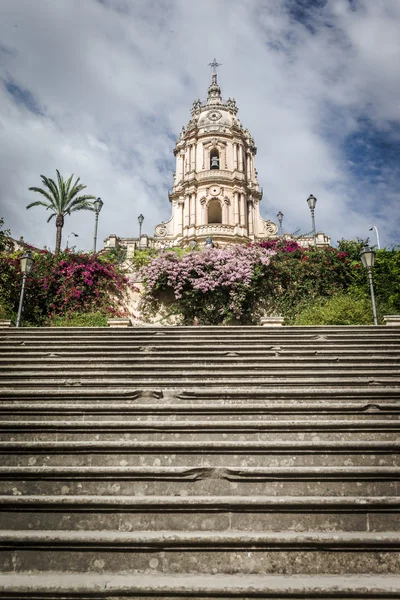 Modica, la cattedrale — Foto Stock