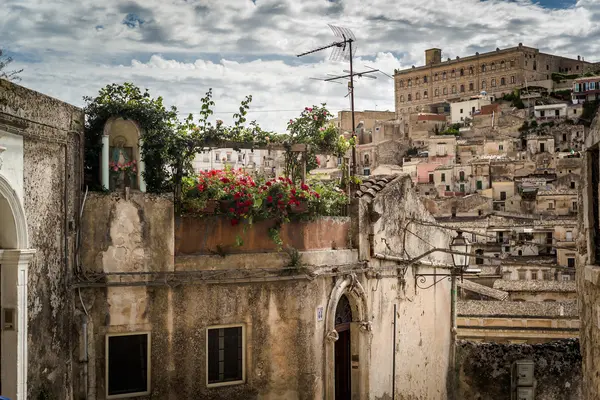 Modica, pueblo siciliano — Foto de Stock