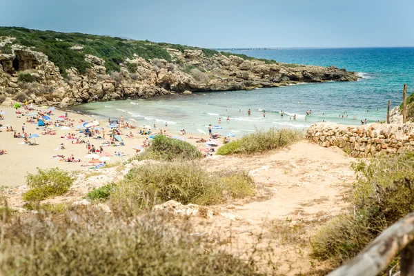 Calamosche, playa siciliana — Foto de Stock