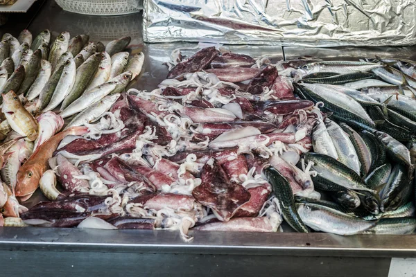 Mercado de peixe de Siracusa — Fotografia de Stock