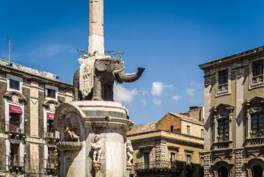 Catania, Sicilya fili heykele