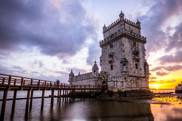 Belem tower in Lisbon