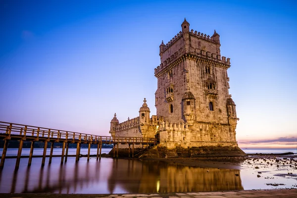 Башня Белем в Лиссабоне — стоковое фото