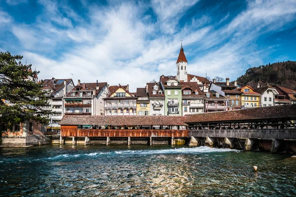 Thun in der Schweiz — Stockfoto