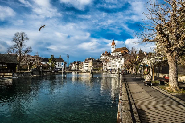 Thun in der Schweiz — Stockfoto