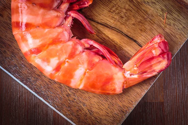 Fresh cooked shrimp — Stock Photo, Image