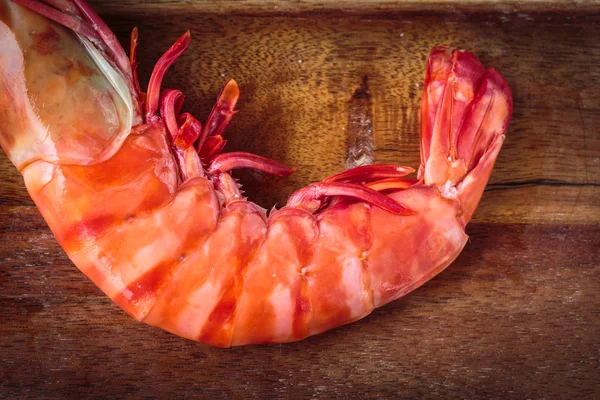 Fresh cooked shrimp — Stock Photo, Image