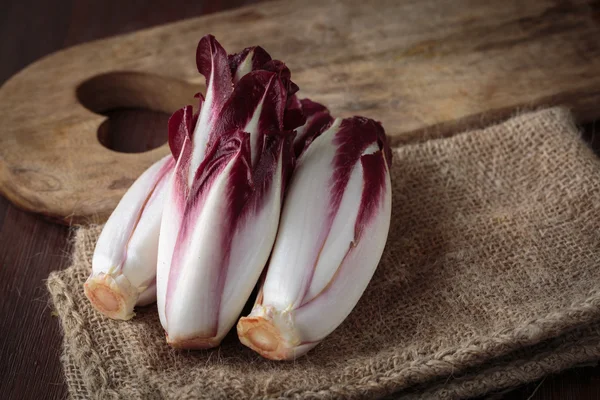 Escarola roja fresca — Foto de Stock