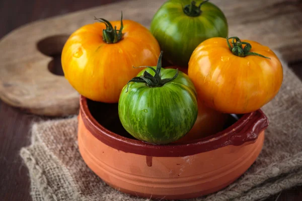 Fresh raw  tomatoes — Stock Photo, Image