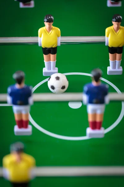 Meczu piłki nożnej kicker — Zdjęcie stockowe