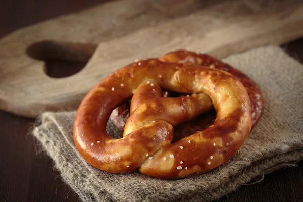 O pretzel alemão — Fotografia de Stock
