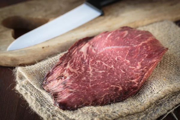 Bife Wagyu japonês — Fotografia de Stock