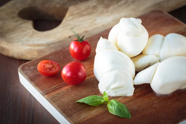 Olasz mozzarella sajt — Stock Fotó