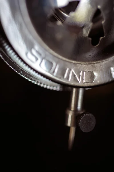 Aiguille de table tournante d'un phonographe — Photo