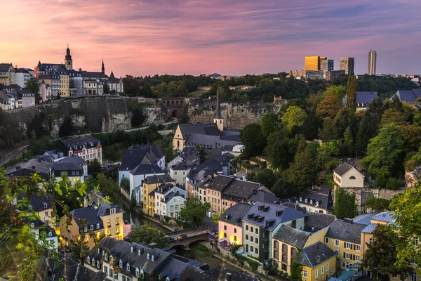 CTY av Luxemburg — Stockfoto