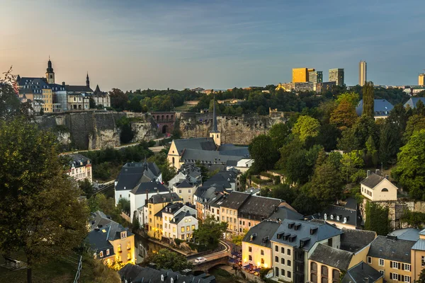 CTY av Luxemburg — Stockfoto