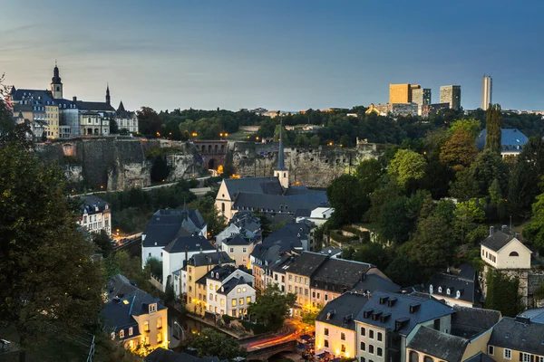 Cty Люксембургу — стокове фото