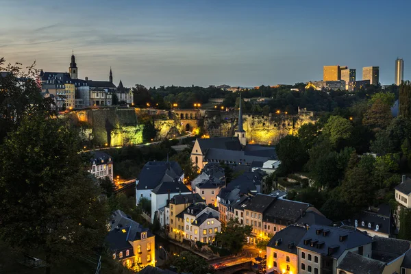 CTY av Luxemburg — Stockfoto