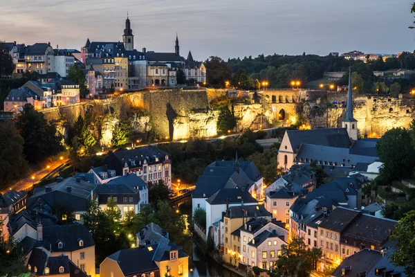 CTY av Luxemburg — Stockfoto