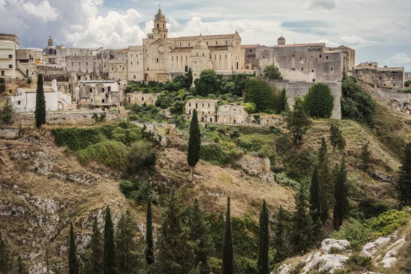 Increíble Ciudad Gravina Puglia Sur Italia — Foto de Stock