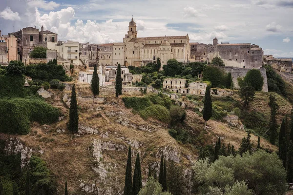 Καταπληκτική Πόλη Της Gravina Puglia Στη Νότια Ιταλία — Φωτογραφία Αρχείου