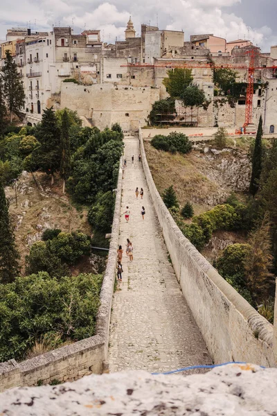 Καταπληκτική Πόλη Της Gravina Puglia Στη Νότια Ιταλία — Φωτογραφία Αρχείου