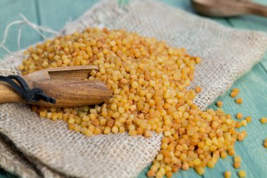 Fregola sarda, Sardinya 'dan geleneksel bir makarna.