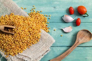 Fregola sarda, Sardinya 'dan geleneksel bir makarna.