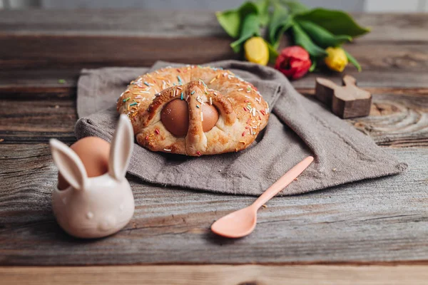 Scarcella Ein Traditionelles Ostergebäck Der Region Apulien Italien — Stockfoto