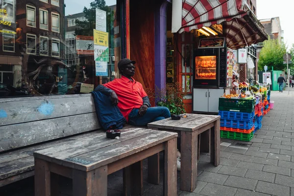 アムステルダム オランダの候補者のストリートライフ — ストック写真