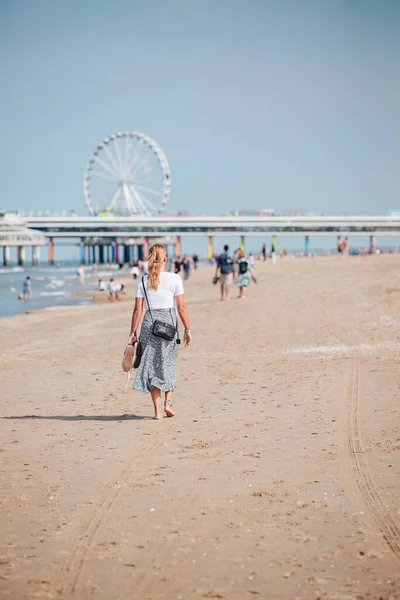 Scheveningen Beach Netherlands North Europe — Stock Photo, Image